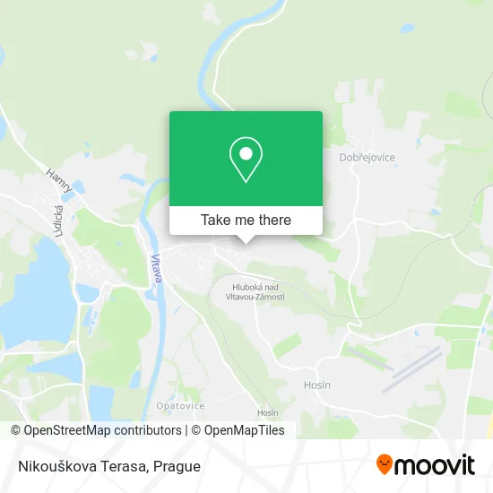 Карта Nikouškova Terasa