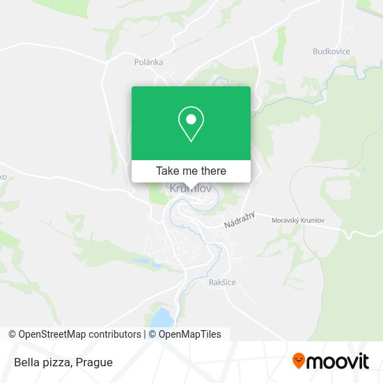 Карта Bella pizza