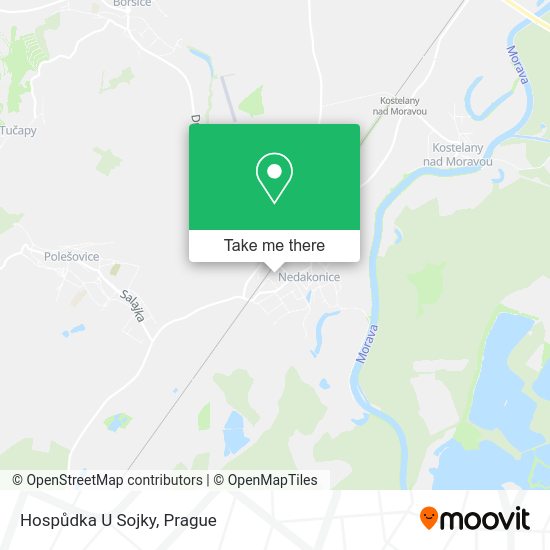 Карта Hospůdka U Sojky