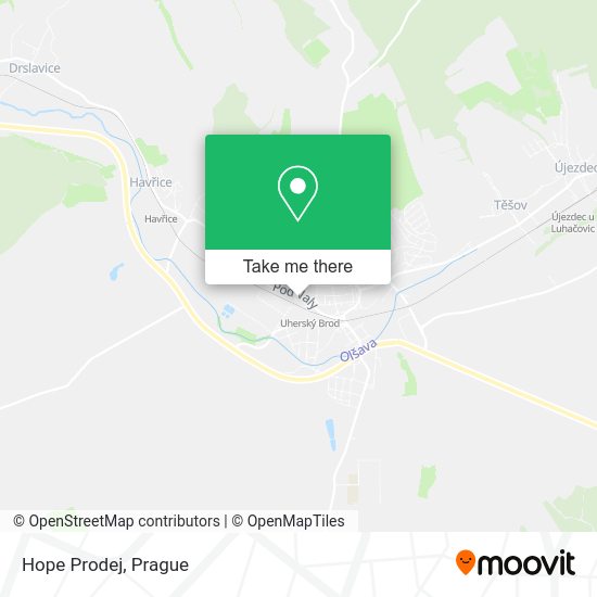 Карта Hope Prodej