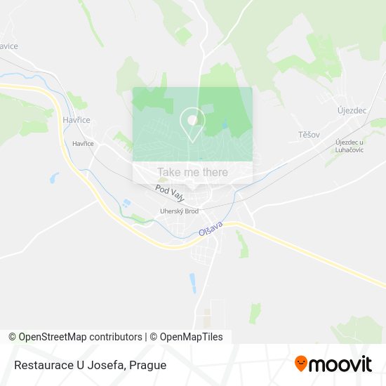 Карта Restaurace U Josefa