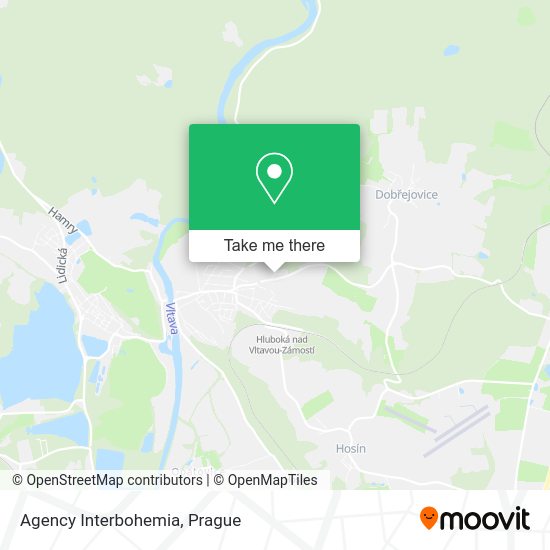 Карта Agency Interbohemia