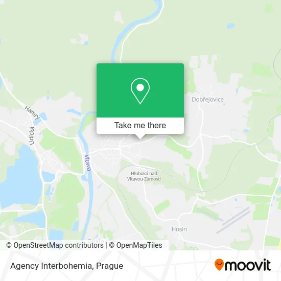 Карта Agency Interbohemia