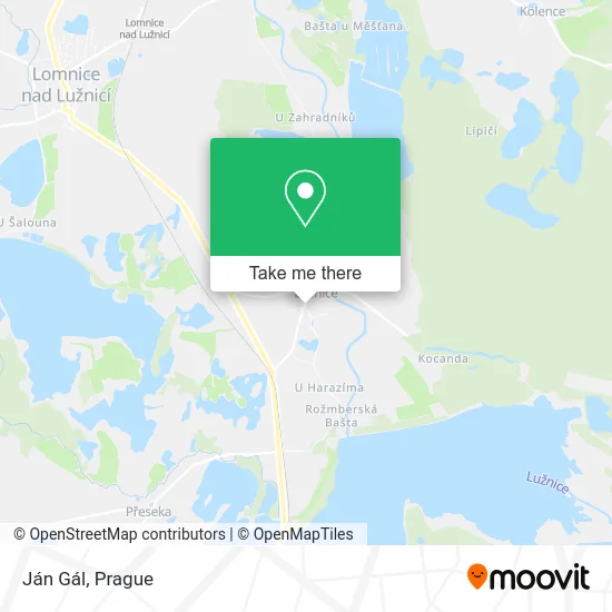 Карта Ján Gál