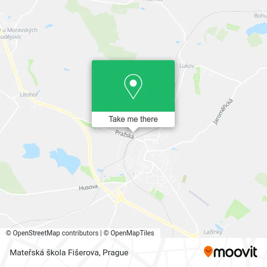 Карта Mateřská škola Fišerova
