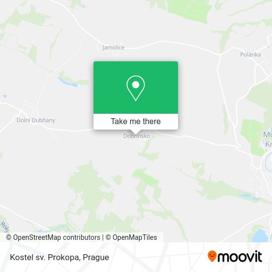 Карта Kostel sv. Prokopa