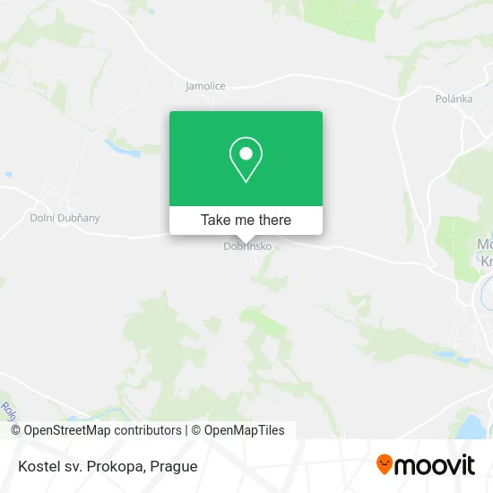 Карта Kostel sv. Prokopa