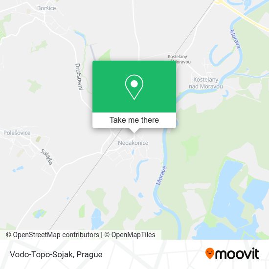 Карта Vodo-Topo-Sojak