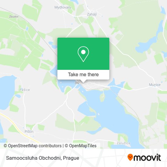 Карта Samoocsluha Obchodni
