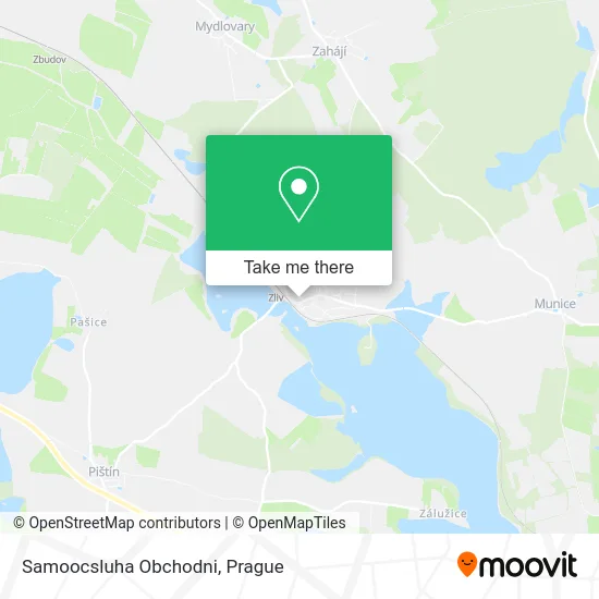 Карта Samoocsluha Obchodni