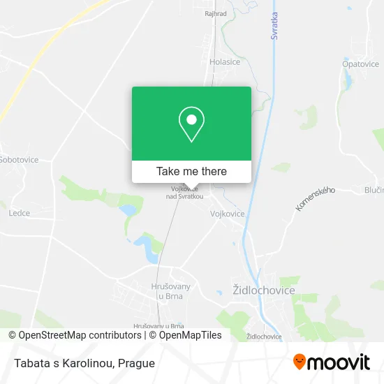 Карта Tabata s Karolinou