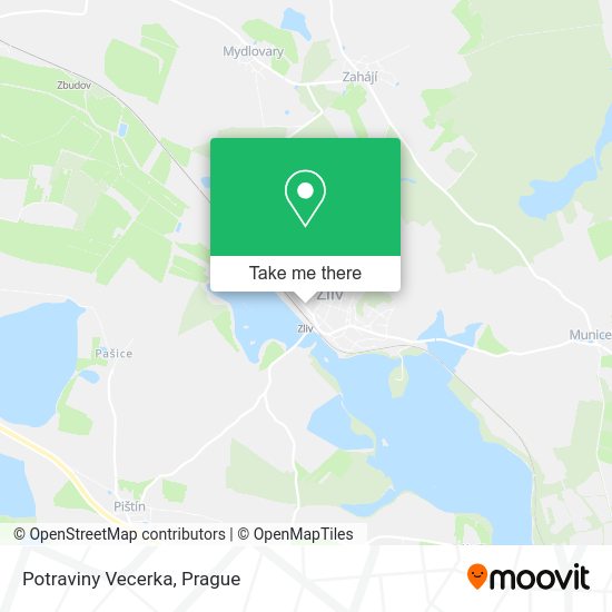 Карта Potraviny Vecerka