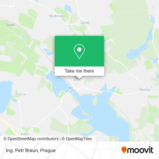 Карта Ing. Petr Braun