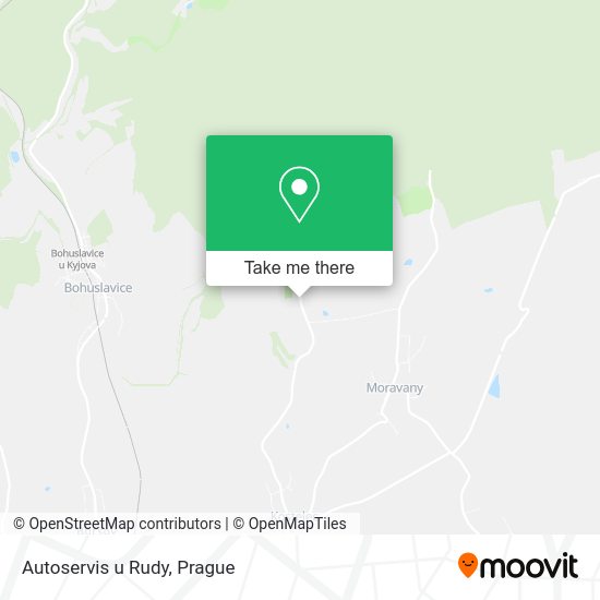 Карта Autoservis u Rudy