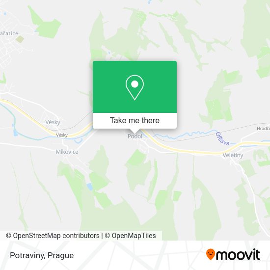 Карта Potraviny