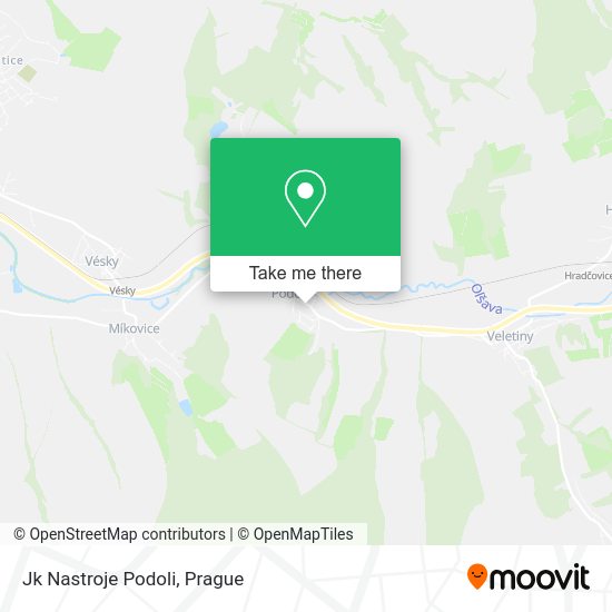 Карта Jk Nastroje Podoli