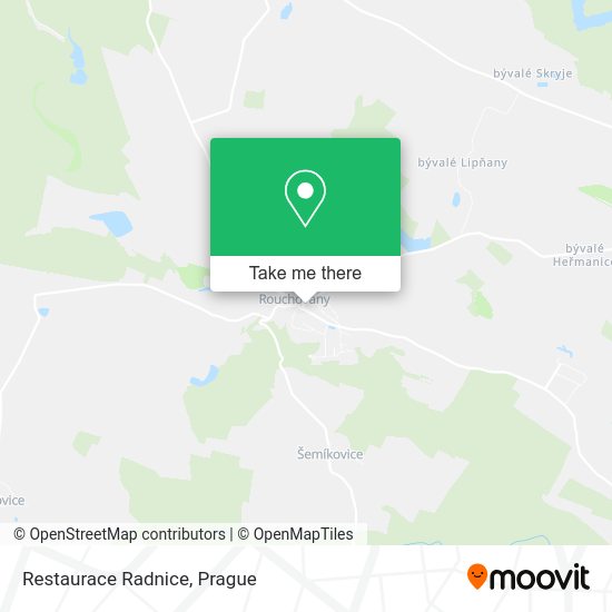 Карта Restaurace Radnice