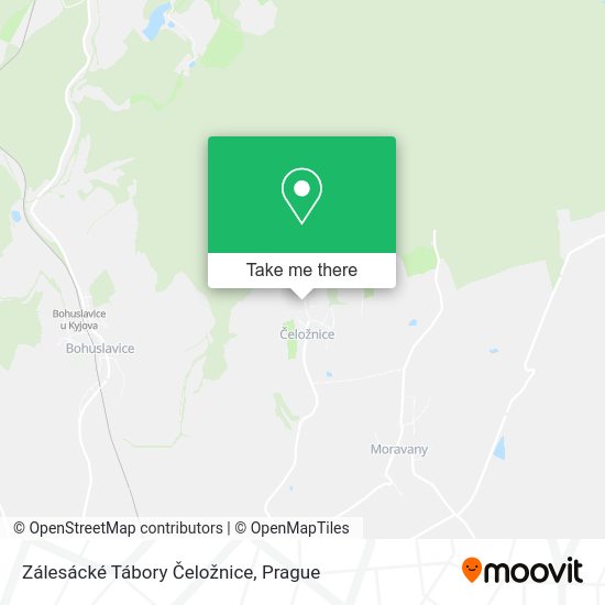Zálesácké Tábory Čeložnice map