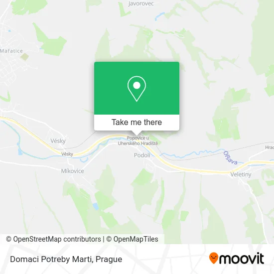 Карта Domaci Potreby Marti