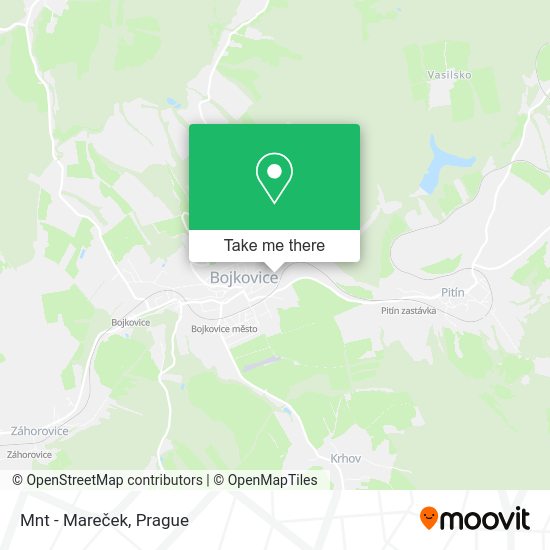 Карта Mnt - Mareček