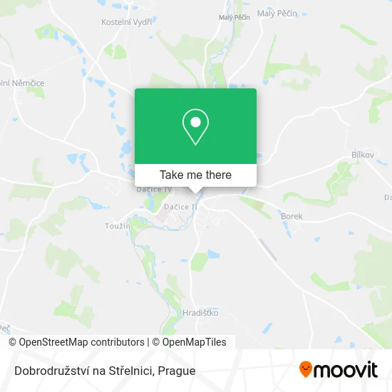 Карта Dobrodružství na Střelnici