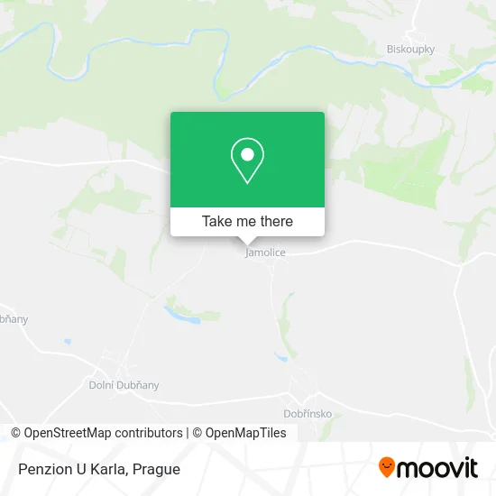 Карта Penzion U Karla