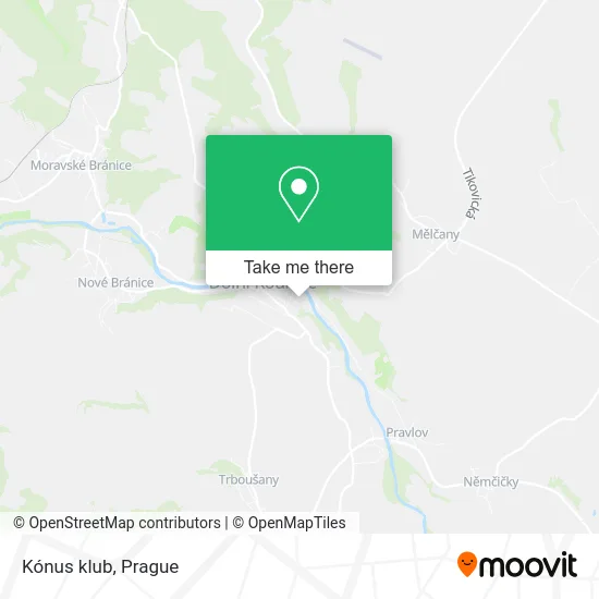 Kónus klub map