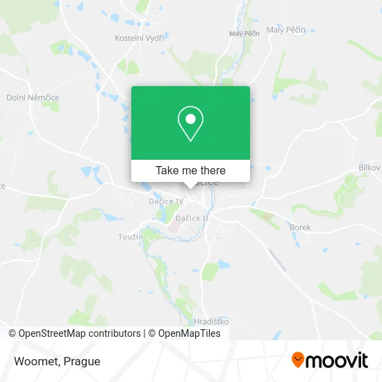Карта Woomet