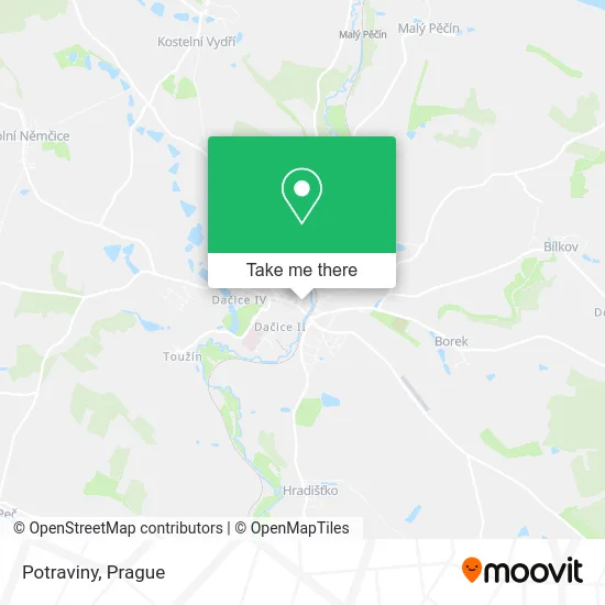 Карта Potraviny