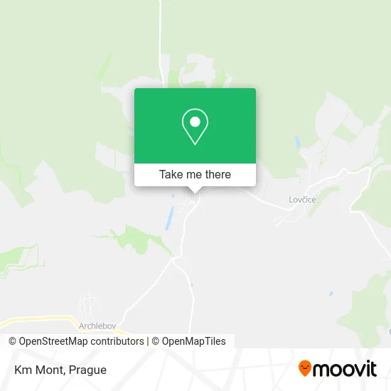 Карта Km Mont