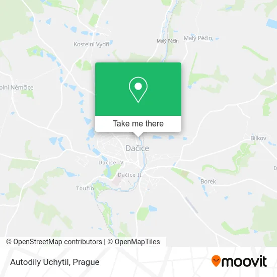 Карта Autodily Uchytil
