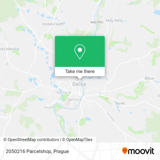 Карта 2050216 Parcelshop