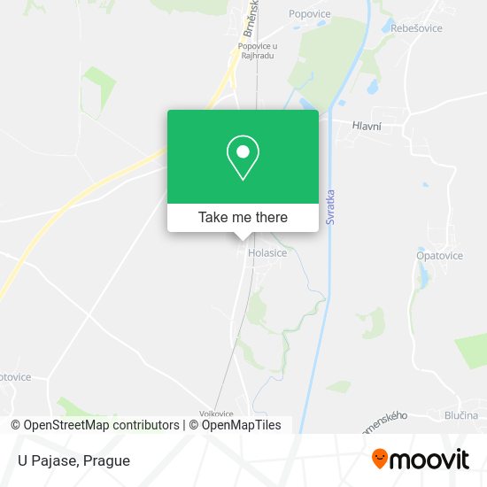 Карта U Pajase