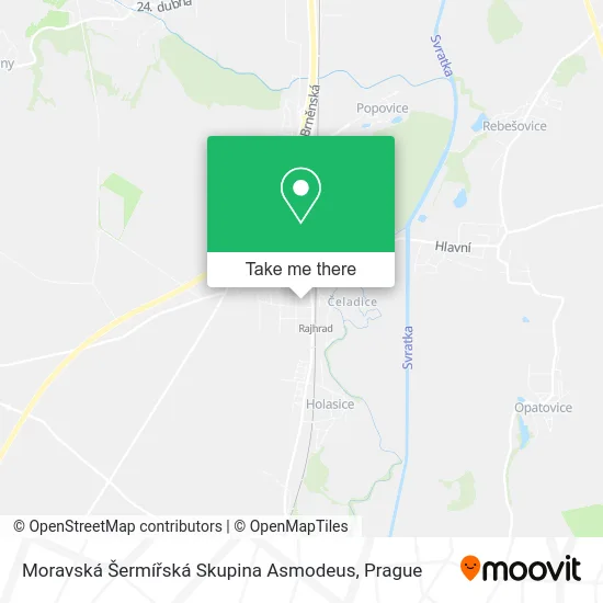 Карта Moravská Šermířská Skupina Asmodeus
