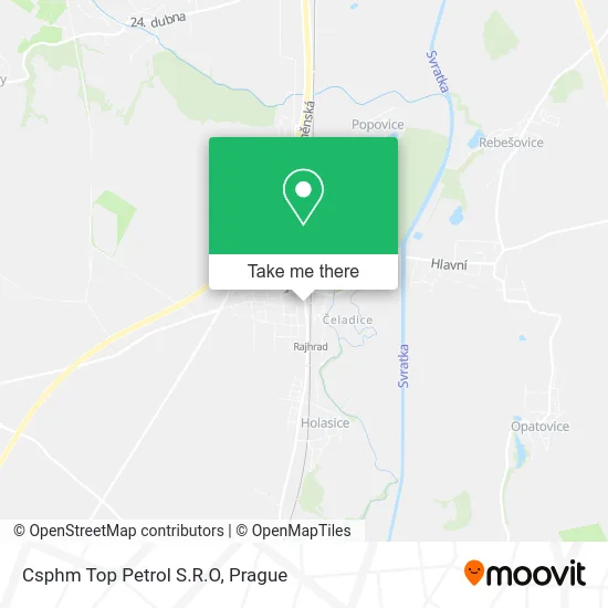 Csphm Top Petrol S.R.O map