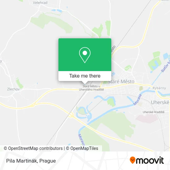 Карта Pila Martinák