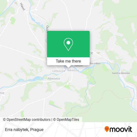 Карта Erra nábytek
