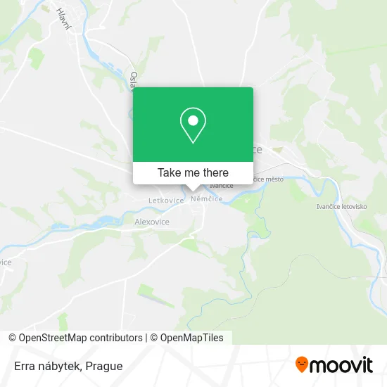 Карта Erra nábytek
