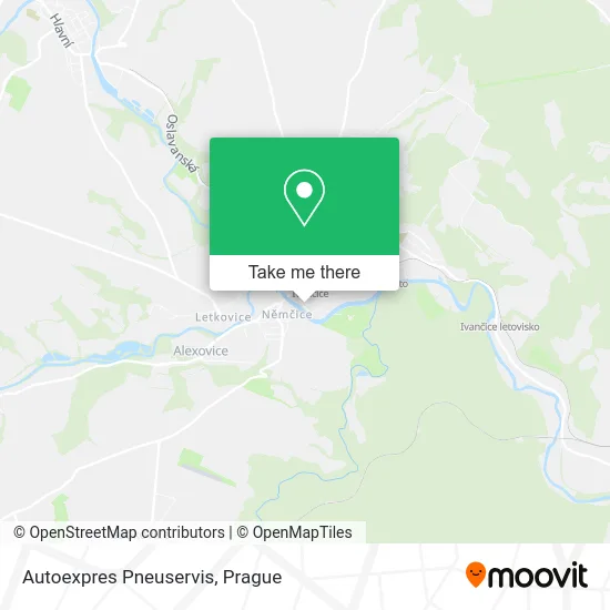 Карта Autoexpres Pneuservis