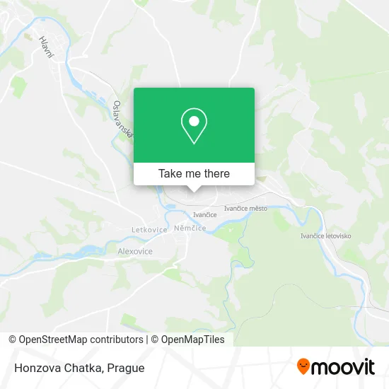 Карта Honzova Chatka