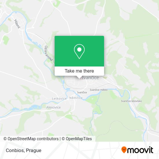 Карта Conbios