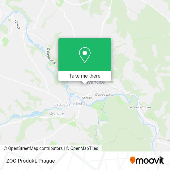 Карта ZOO Produkt