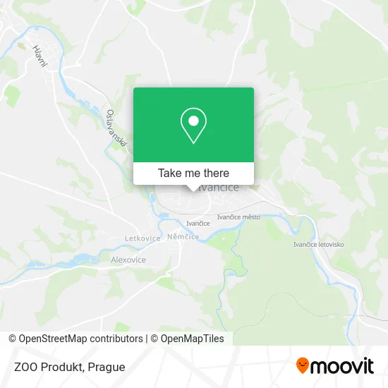 Карта ZOO Produkt