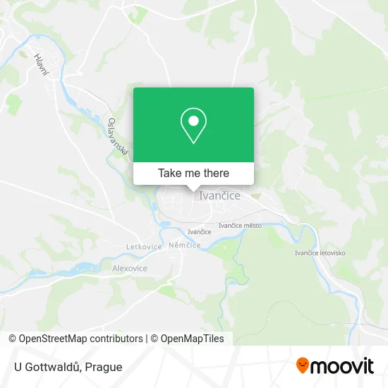 Карта U Gottwaldů