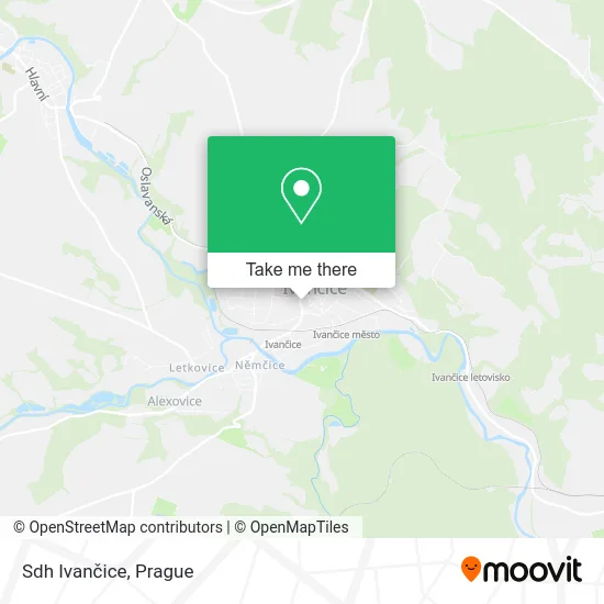 Карта Sdh Ivančice
