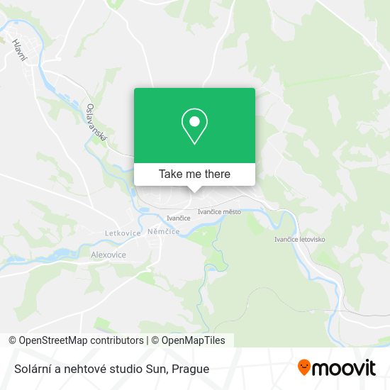Solární a nehtové studio Sun map
