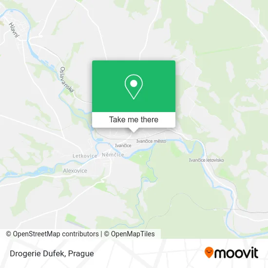 Карта Drogerie Dufek