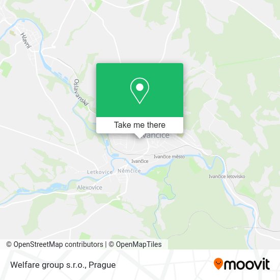 Карта Welfare group s.r.o.