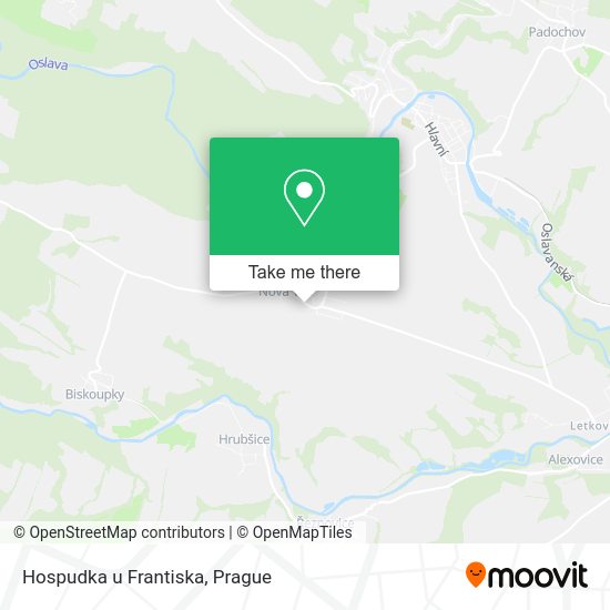 Карта Hospudka u Frantiska