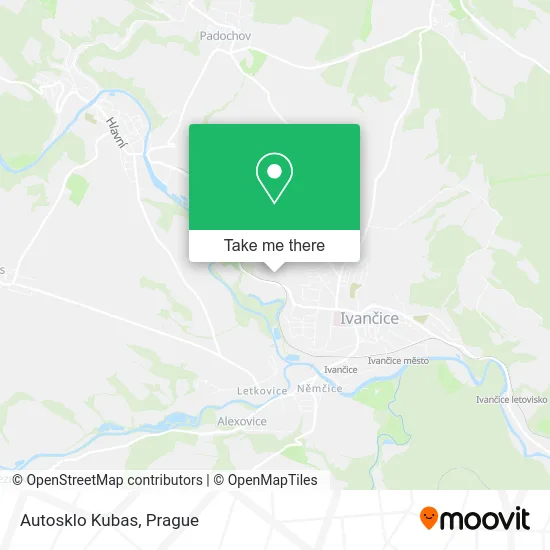 Карта Autosklo Kubas